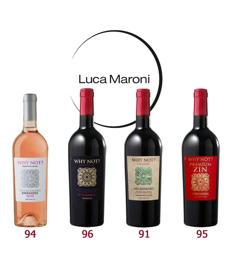 Grande successo dei nostri vini WHY NOT? 15.0 alel degustazioni di Luca Maroni!
