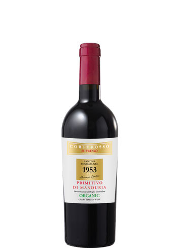 Primitivo di Manduria DOC Biologico CORTEROSSO SUPREMO