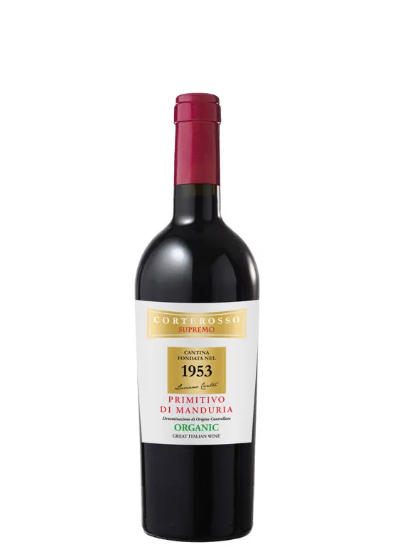 Primitivo di Manduria DOC Biologico CORTEROSSO SUPREMO