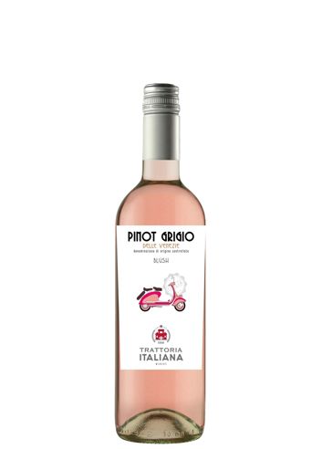 Trattoria Italiana Pinot Grigio delle Venezie DOC blush