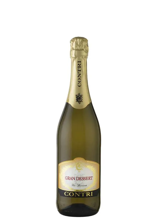 Vino spumante Bianco Gran Dessert dolce etichetta ARANCIO