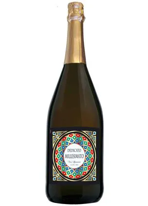 Vino spumante Bianco extra dry MILLESIMATO - MAGNUM