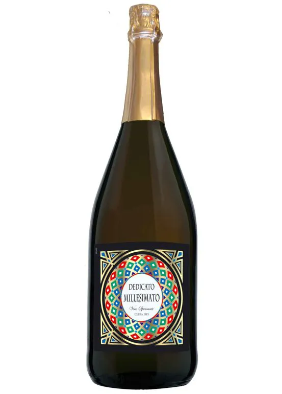 Vino spumante Bianco extra dry MILLESIMATO - MAGNUM