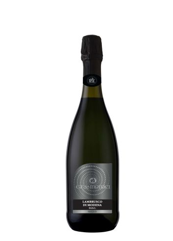 Vino frizzante Lambrusco DOC Modena Rosso secco