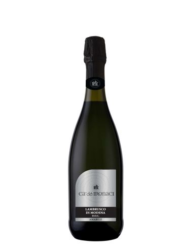 Vino frizzante Lambrusco DOC Modena Rosso amabile