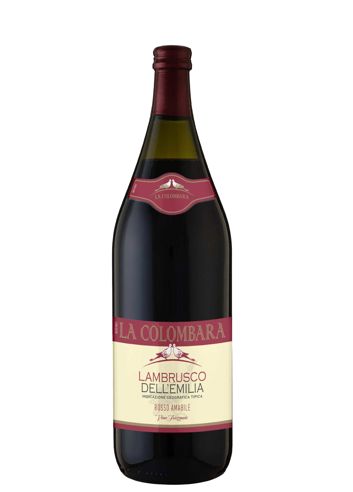 Vino frizzante Lambrusco IGT dell'Emilia Rosso amabile