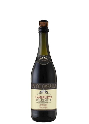 Vino frizzante Lambrusco IGT dell'Emilia Rosso secco