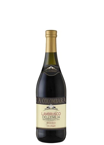 Vino frizzante Lambrusco IGT dell'Emilia Rosso secco