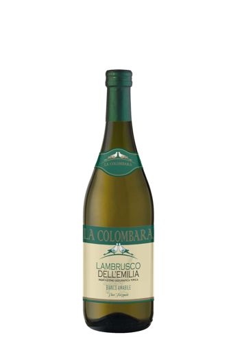 Vino frizzante Lambrusco IGT dell'Emilia Bianco amabile