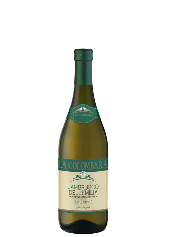 Vino frizzante Lambrusco IGT dell'Emilia Bianco amabile