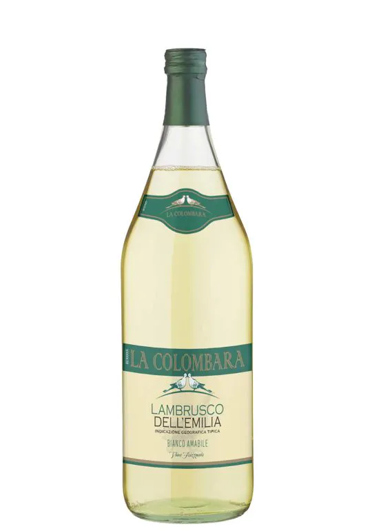 Vino frizzante Lambrusco IGT dell'Emilia Bianco amabile
