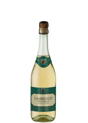 Vino frizzante Lambrusco IGT dell'Emilia Bianco amabile