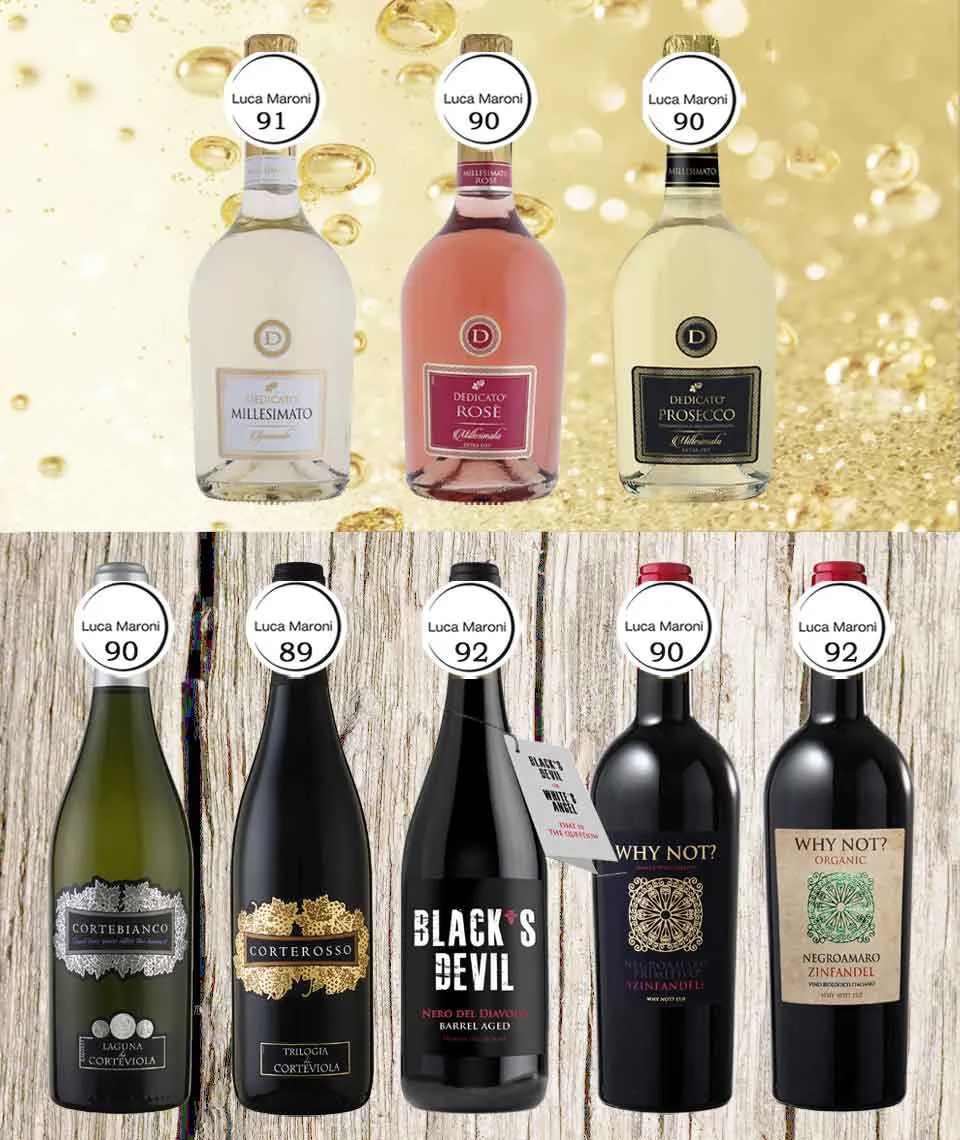 Ecco i risultati delle ultime degustazioni di Luca Maroni