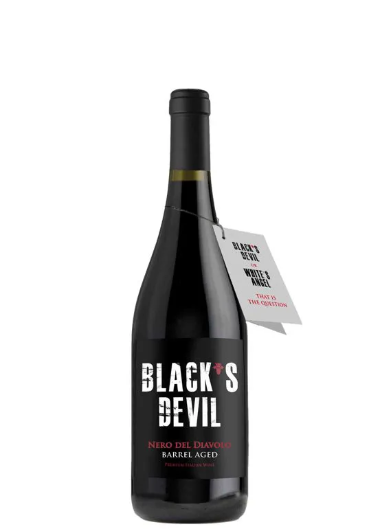 Rosso IGT Puglia barel aged NERO DEL DIAVOLO BLACK'S DEVIL