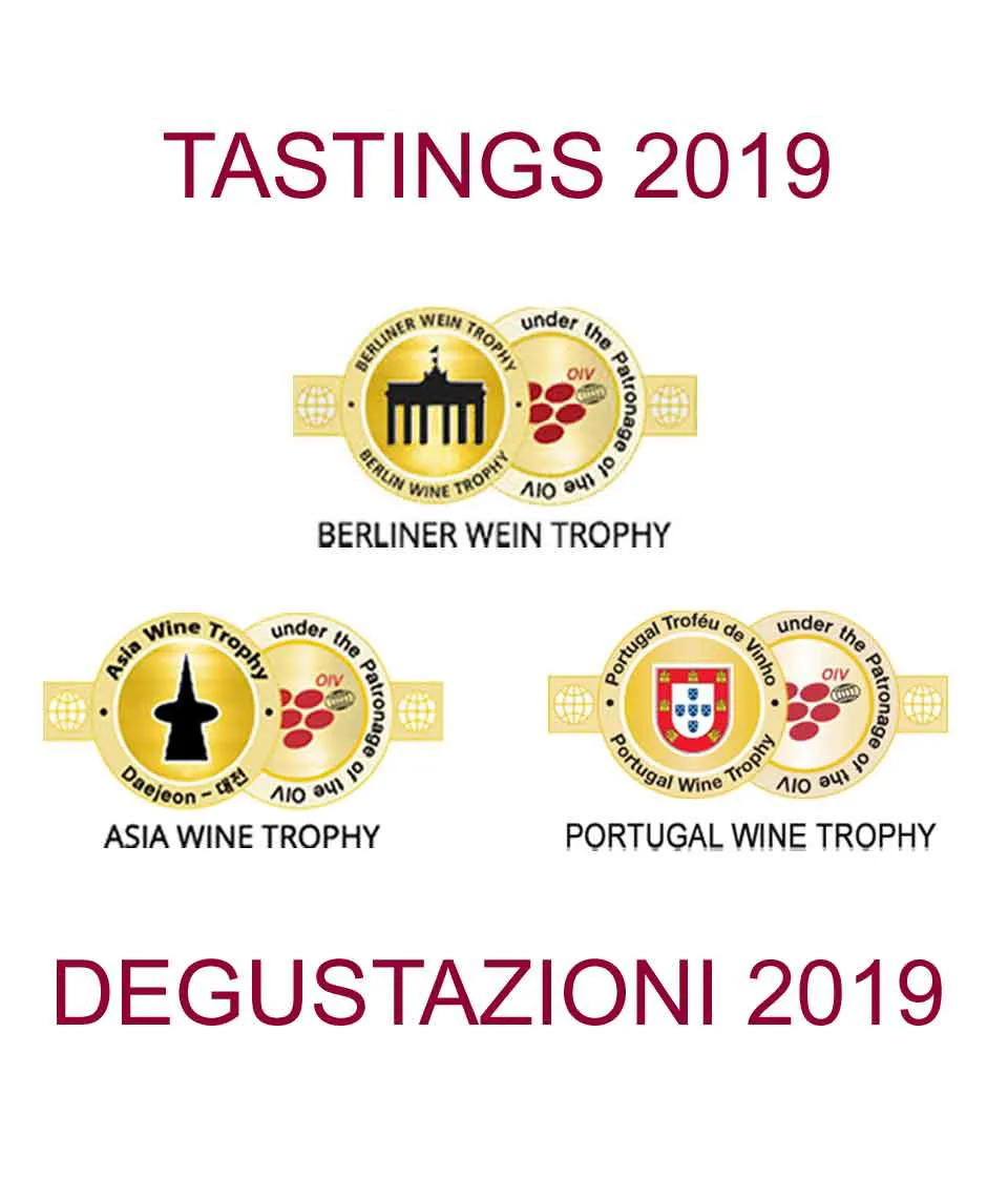Tutti i risultati delle degustazioni Berliner Wein Trophy, Asia Wine Trophy e Portugal Wine Trophy dell'anno 2019